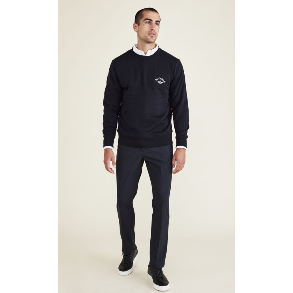 Dockers Men Slim Fit Signature Go Pants Black Size 34X32